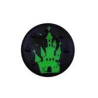 Halloween Element Design Ghost Thumb Grip Cover Gamepad Joystick Cover Original Factory Silicone pour PS4/PS5 Controller