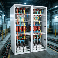 Armoires électriques métalliques moyenne et haute tension pour système de compensation de puissance réactive et équipement de distribution d'énergie