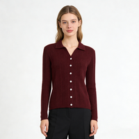 Pull en cachemire 100% pour femme, col en V, tricoté, personnalisé OEM & ODM, haute qualité, vente chaude