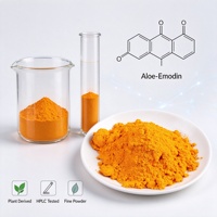 Polvere Standardizzata di Aloe-Emodina da Foglie di Aloe Vera per Formulazioni di Integratori, Aloe-Emodina all'Ingrosso 100g Prova