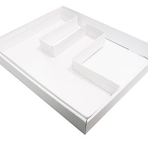 Caja de Cartón Transparente para Alimentos, con Ventana, para Regalos, Catering, Cocina, Charcutería - Product Image 4
