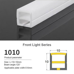 Tube néon flexible en silicone étanche IP65 LEDEAST <span class=keywords><strong>FLS</strong></span> 20*20mm, bande lumineuse LED pour extérieur, décoration paysagère avant, lampe - Product Image 2