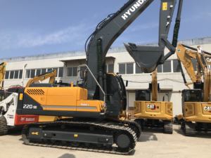 Pelle sur chenilles Hyundai 220LC-9S d'occasion de haute qualité 22 tonnes 2019 modèle pompe à moteur PLC bonne Performance Original Corée pas cher - Product Image 5