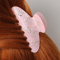 Pince à Cheveux Coréenne Mignonne à Pois, Vente en Gros Usine, Logo Personnalisé, Accessoire pour Chignon Femme