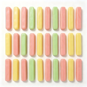 OEM Custom 3D Shaped Solid Gummy Candy Private Label Fruit Flavored Chewy <strong>Sweets</strong> Factory Direct Sale - Product Image 1
