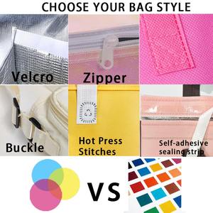 Bolsa Térmica Aislada con Logotipo Personalizado, Impresión de Serigrafía, Tela Oxford, Bolsa de Reparto de Alimentos, Bolsa Reutilizable, MOQ Bajo de 500 Piezas - Product Image 6