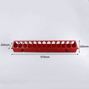 Mangeoire pour volaille Offre Spéciale 16/28 trous-Mangeoire en plastique pour poussin <span class=keywords><strong>Pigeon</strong></span> caille - Product Image 3