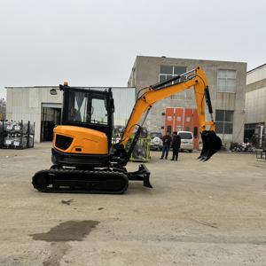 Hot <b>Sale</b> 1.2 <b>Ton</b> 2 <b>Ton</b> 4 <b>Ton</b> Mini Excavators 4 <b>Ton</b> New Mini Excavators Small <b>Digger</b> Machine - Product Image 1
