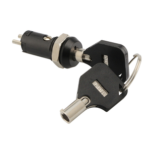 JK020 <span class=keywords><strong>2</strong></span>กุญแจดึง<span class=keywords><strong>2</strong></span>ตำแหน่ง90องศาเปิดล็อคกุญแจล็อคสวิตช์กระบอกที่มีฟังก์ชั่นป้องกันไฟฟ้าสถิตย์ - Product Image 1