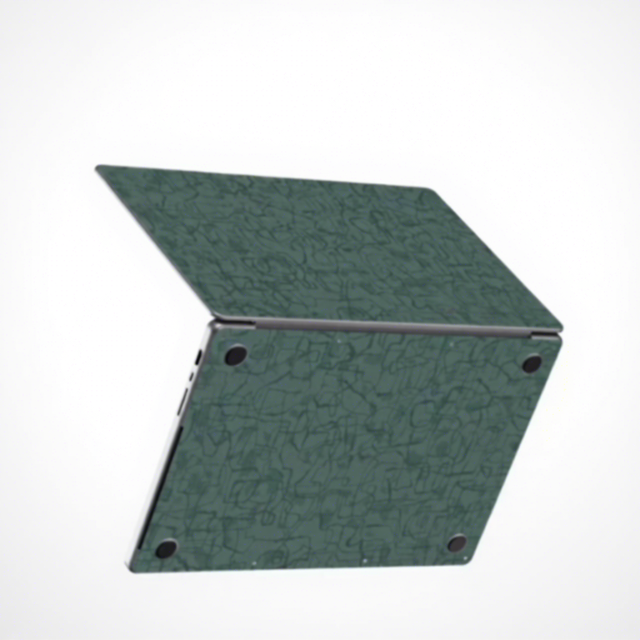 Custom 420x290mm Tech Laptop Skin 0.37mm Ultra-Thin Leather Texture Protector