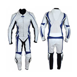 Nouvel arrivage d'uniforme de <span class=keywords><strong>moto</strong></span> en <span class=keywords><strong>cuir</strong></span> véritable Combinaison de course imperméable à l'eau Vestes de <span class=keywords><strong>moto</strong></span> anti-chute - Product Image 6