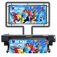 Graphking Multifonction Publicité 3.2m Eco Solvent Printer Flex Banner Imprimante grand format pour autocollant