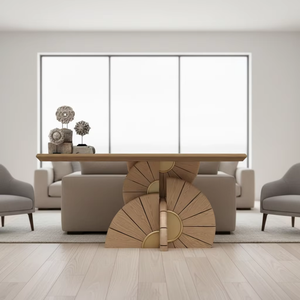 <span class=keywords><strong>Mesa</strong></span> <span class=keywords><strong>Consola</strong></span> de Estilo Chino Moderno |   <span class=keywords><strong>Mesa</strong></span> de Entrada de Madera Maciza y Mármol para Entrada de Galería de Arte Bohemia y Entrada de Casa de Campo - Product Image 2