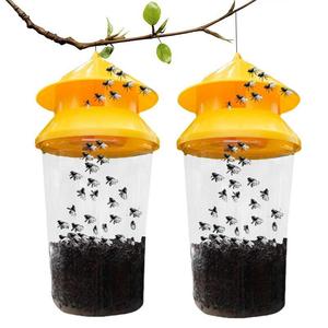 Pièges à mouches en plastique réutilisables fiables <span class=keywords><strong>sacs</strong></span> d'appâts <span class=keywords><strong>solides</strong></span> pour le contrôle extérieur des mouches pour les pâturages vergers jardins écuries - Product Image 2