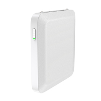 Produits d'usine originaux les plus vendus 2025 – Mini batterie solaire portable étanche 5000 mAh avec double USB, Micro USB et lampe torche LED