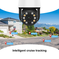 5MP 20X Wifi IP Caméra Couleur Nuit Version Suivi Automatique Sécurité 4G CCTV Caméra Extérieure PTZ Caméra