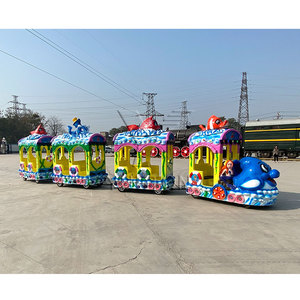 Tren Turístico sin Rieles de 14 Plazas para Niños, Atracción de Feria, Centro Comercial, Negocio, Mini <span class=keywords><strong>Choo</strong></span> <span class=keywords><strong>Choo</strong></span> en Venta - Product Image 2