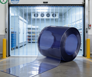 ठंडे कमरे के लिए ध्रुवीय सुपर स्पष्ट नरम पारदर्शी pvc दरवाजा पर्दा, ठंडे कमरे फ्रीजर शोर-मुक्त अनुकूलन सेवा - Product Image 1