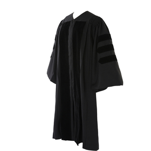 Túnica de Graduación Doctoral en Oferta, Personalizada con Logotipo Bordado, Túnica de Graduación de Doctorado - Product Image 3