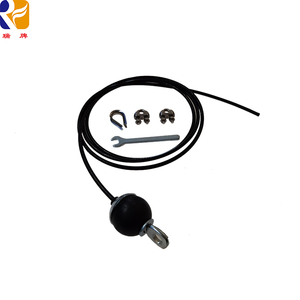 5mm Home Gym Galvanizado Aço Corda De Fio De Aço Cabo De Aço Strand DIY TPU Revestido - Product Image 6