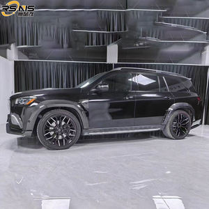 Per Mercedes Benz X167 Maybach mangls450 in fibra di carbonio paraurti anteriori posteriori passaruota diffusore posteriore <span class=keywords><strong>Spoiler</strong></span> accessori per auto - Product Image 5