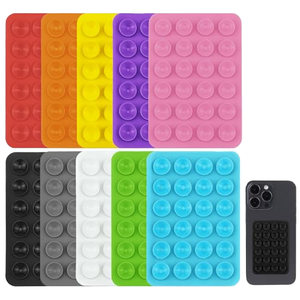 Soporte de Teléfono con Espejo Manos Libres, 24 Ventosas de Silicona, Fuerte Adhesión para Videos de TikTok, Selfies, <span class=keywords><strong>Ducha</strong></span>, Baño - Product Image 1
