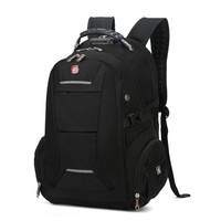 Sac à dos pour ordinateur portable unisexe, étanche 1680 D, poignée rigide, verrouillage par mot de passe 17, grande capacité, sangle réfléchissante, voyage