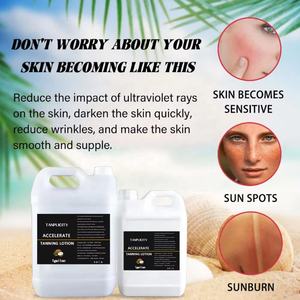 Lotion autobronzante biologique grande capacité, lotion bronzante longue durée, solution bronzante naturelle active sans soleil - Product Image 4