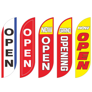 Banderas Publicitarias con Logotipo Personalizado <span class=keywords><strong>para</strong></span> Exteriores, Enormes de 12 pies, <span class=keywords><strong>para</strong></span> Agentes Inmobiliarios, Bandera de Pluma con Asta, Kit de Banderas Publicitarias - Product Image 3