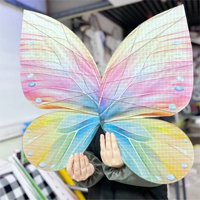 Drone papillon RC à ailes battantes bioniques avec LED, batterie détachable, 7-10 min de vol, pour livraison de alliances, décoration de scène de mariage