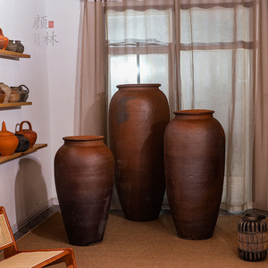 P367, une bouteille <span class=keywords><strong>en</strong></span> <span class=keywords><strong>terre</strong></span> <span class=keywords><strong>cuite</strong></span> sur pied de grande taille, 1,6 mètre de haut et élancée, pot <span class=keywords><strong>en</strong></span> <span class=keywords><strong>terre</strong></span> <span class=keywords><strong>cuite</strong></span> combiné, bouteille pour hall d'hôtel - Product Image 2