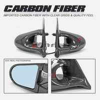 Rétroviseurs latéraux à visibilité étendue EPR pour CRZ ZF1&ZF2, construction en fibre de carbone durable de conception aérodynamique, couleur personnalisée