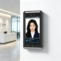 Terminal Pengenalan Wajah WiFi Android Akurasi 99,9% Sistem Kontrol Akses Pintu Biometrik Cerdas untuk Pintu Putar & Absensi