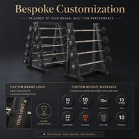 Ensemble d'haltères professionnel réglable avec revêtement en caoutchouc, poignée antidérapante durable, design léger pour l'entraînement des bras et du corps entier