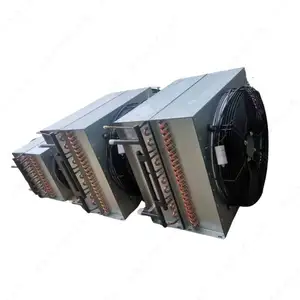 Condensador de cobre enfriador de aire 22x30 para calderas de madera exteriores o interiores