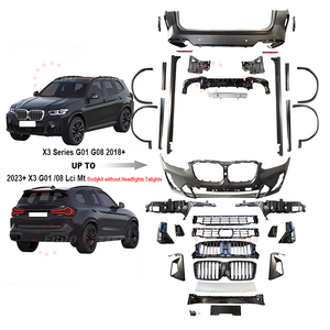 <span class=keywords><strong>X3</strong></span> G01/08 Kit carrosserie pare-chocs avant arrière 2018 + ancien à nouveau <span class=keywords><strong>X3</strong></span> G01 G08 Lci Mtech Style Kit carrosserie pour Bm <span class=keywords><strong>X3</strong></span> G01 G08 Lci Mt <span class=keywords><strong>2023</strong></span> + - Product Image 1