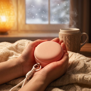 Miroir de maquillage chauffant portable rechargeable par USB rose vif à double chaleur avec protection contre la surchauffe <span class=keywords><strong>Batterie</strong></span> 4000mAh - Product Image 6