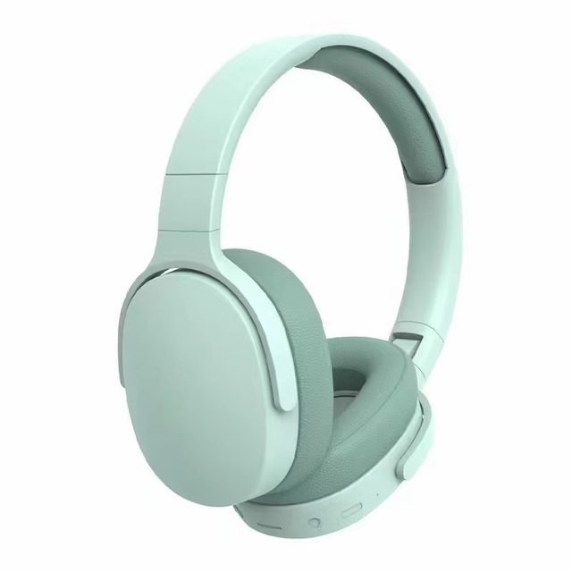 Macaron Color Type-C Charging Headband Noise Reduction Wireless Stereo Folded Headphone with FM Support for Mobile Phones