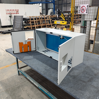 Armoire de commande électrique double porte sur mesure, étanche et anti-poussière, boîte de distribution industrielle, console d'opération automatisée
