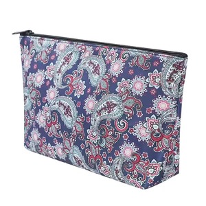 Mahjong Plegable de Terciopelo <span class=keywords><strong>Azul</strong></span> Estampado Personalizado con Cremallera Metálica Resistente, Hecho en China, Estilo Viento Nuevo de Uso Diario y Tendencia Nacional - Product Image 2