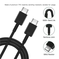 Câble de charge rapide, charge ultra-rapide, USB C vers USB C, cordon de liaison de données pour Samsung S26 S25 S24 S20 S21 S22+ S23 Ultra