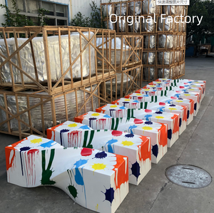 Pot de fleurs en fibre de verre personnalisable de haute qualité, jardinière extérieure, grande jardinière, pots de fleurs colorés, ensemble de pots de fleurs - Product Image 2