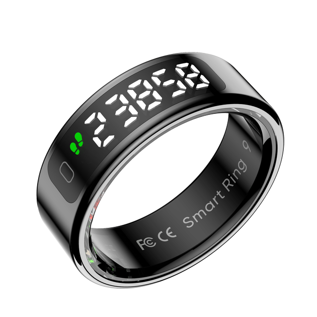 R11 Smart Ring 3.3g 5ATM waterproof Wireless Charging Heart Rate Blood Oxygen Sleep Health Monitor Step Distance Fitness Tracker