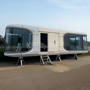 Maison préfabriquée contemporaine, étanche, extensible, type capsule spatiale - Product Image 3