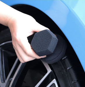 Aplicador de neumático duradero personalizado, almohadilla de vestidor, esponja para coche, limpiador de neumáticos, aplicador de esponja Popular - Product Image 3