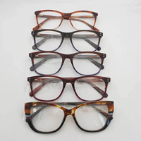 Assortiment de montures en acétate pour hommes et femmes Montures de lunettes optiques aléatoires Montures de lunettes optiques