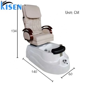 เก้าอี้ทำเล็บเท้าสีอ่อนสำหรับชุดเก้าอี้ทำเล็บเท้าสปา - Product Image 5