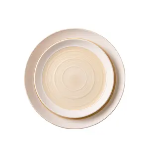 diner set plate hualian factories oem&odm stoneware bowl cup ceramic dinnerware sets