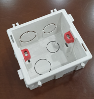 Boîte de jonction extérieure étanche en PVC Boîte de commutation de connexion de borne électronique avec boîtier en aluminium pour l'étanchéité des câbles