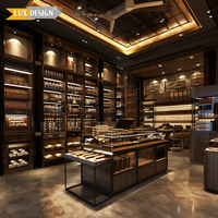 Certification de qualité Vitrine à cigares de luxe Comptoir de magasin de fumée Conception Présentoir de magasin de haute qualité vitrinas exhibidora